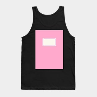 Back to School Bubblegum Pink Tank Top